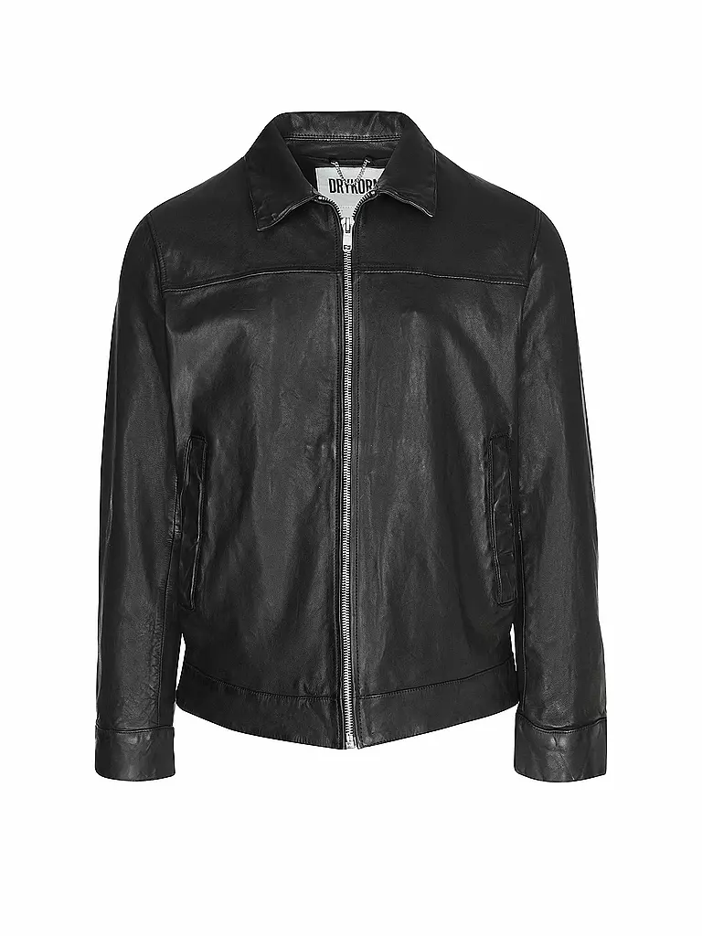 DRYKORN | Chaqueta de cuero RIKKA | Negro