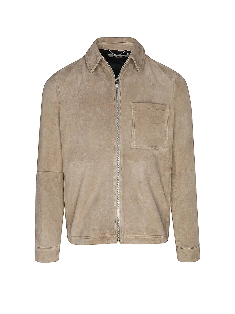 DRYKORN | Chaqueta de cuero | Beige