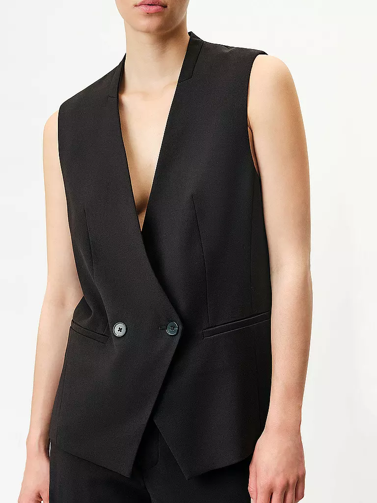 DRYKORN | Gilet HEYFORD | Negro