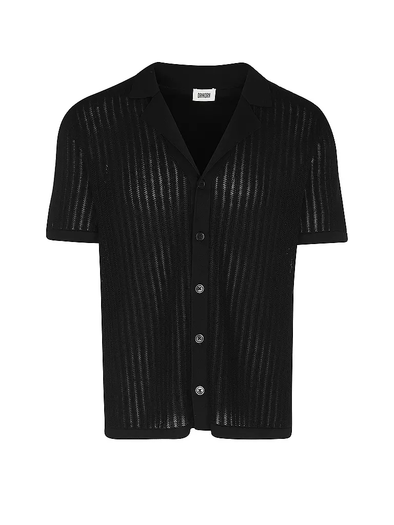 DRYKORN | Hemd Slim Fit RAY | Negro