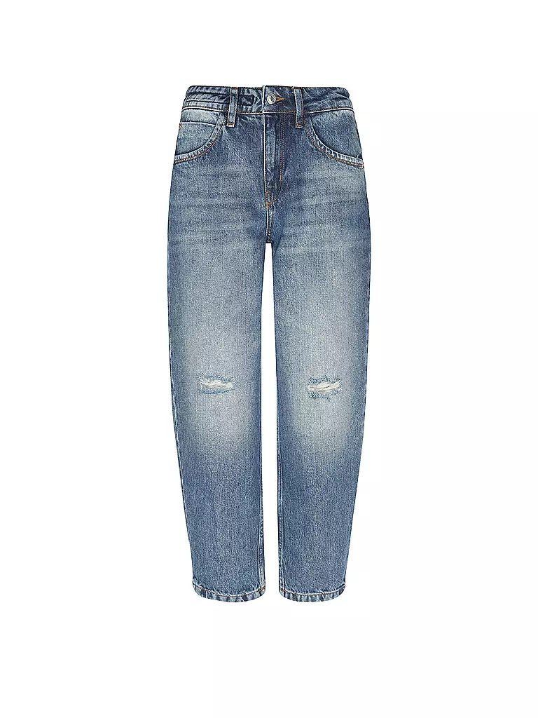 DRYKORN | Jeans Balloon Fit 7/8 SHELTER | Azul oscuro