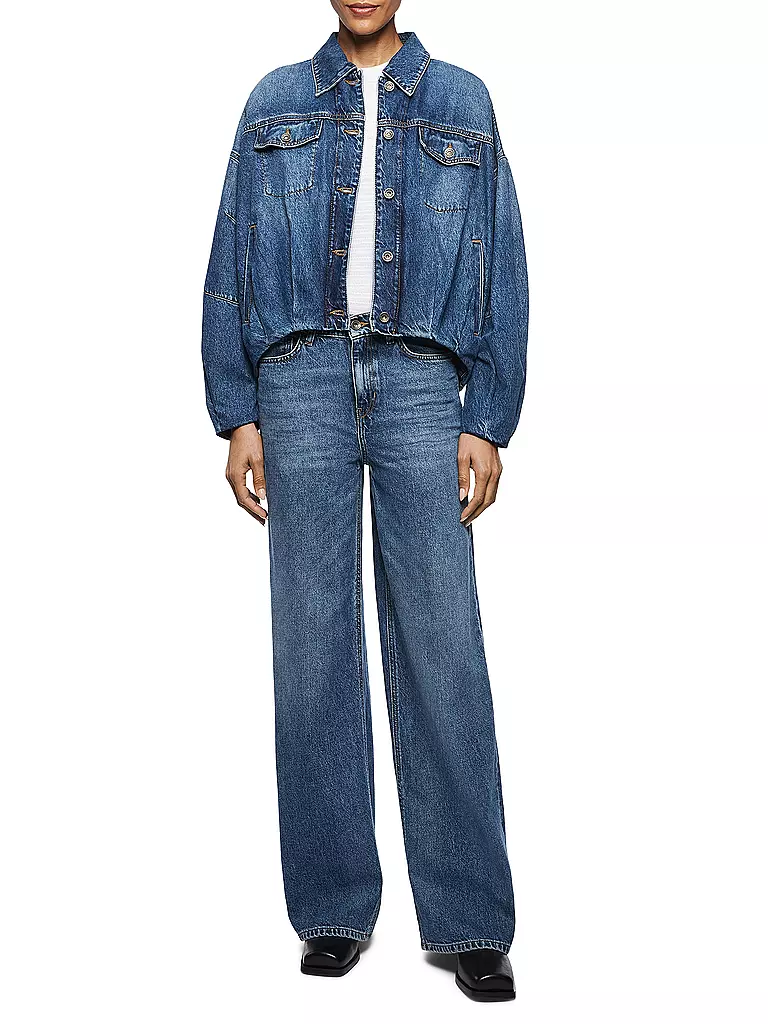 DRYKORN | Jeans de pierna ancha FLUNG 10 | Azul