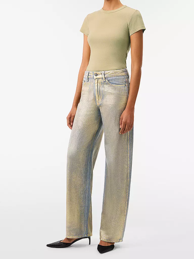 DRYKORN | Jeans Wide Leg MEDLEY 1 | Oro