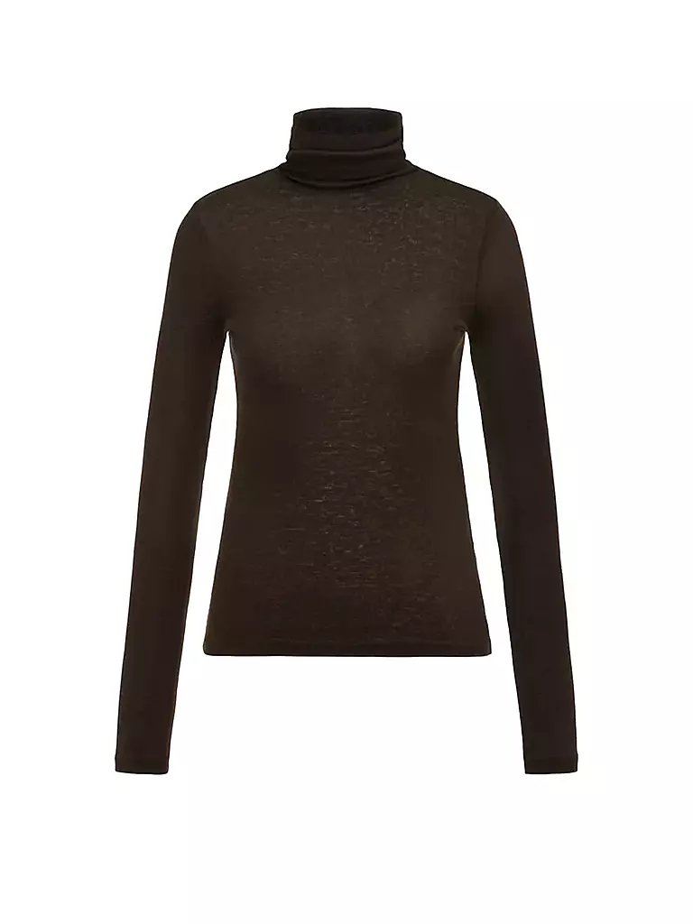 DRYKORN | Jersey de cuello alto ZERAFNE | Marrón