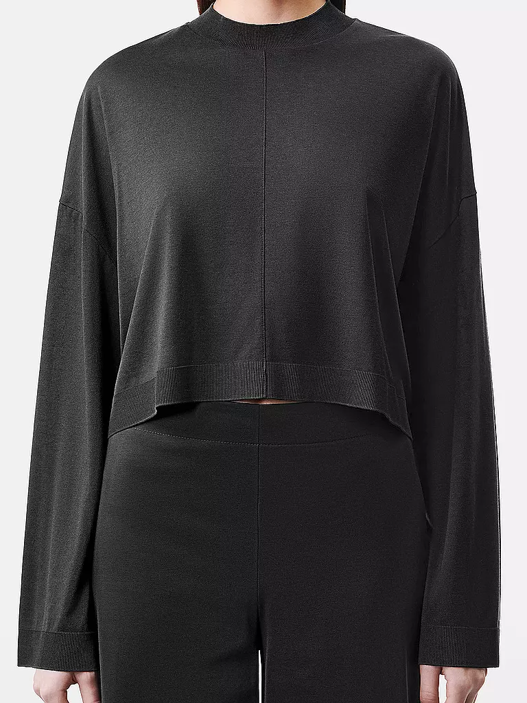 DRYKORN | Langarmshirt CEDARIA | Negro