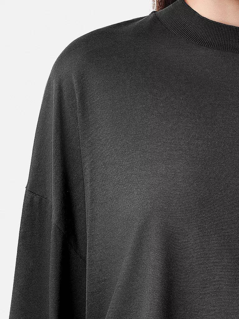 DRYKORN | Langarmshirt CEDARIA | Negro