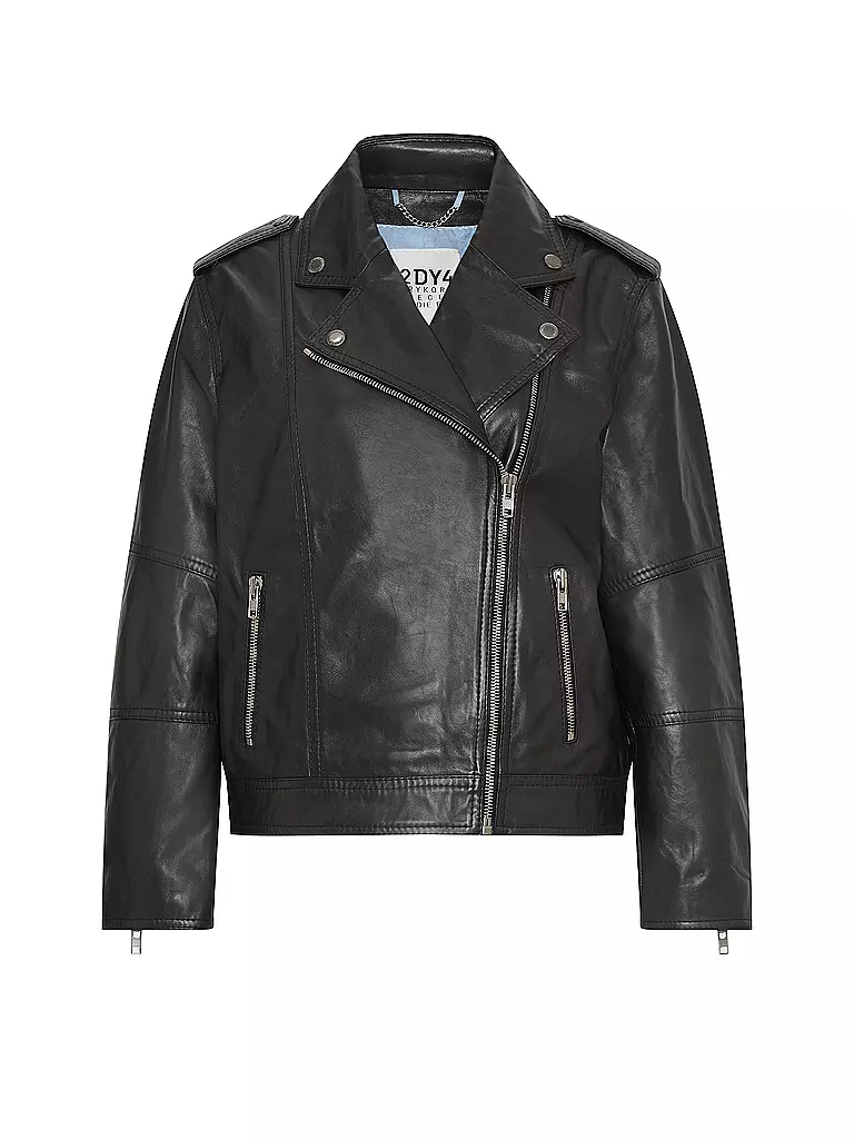 DRYKORN | Lederjacke VROCK 10 | Negro