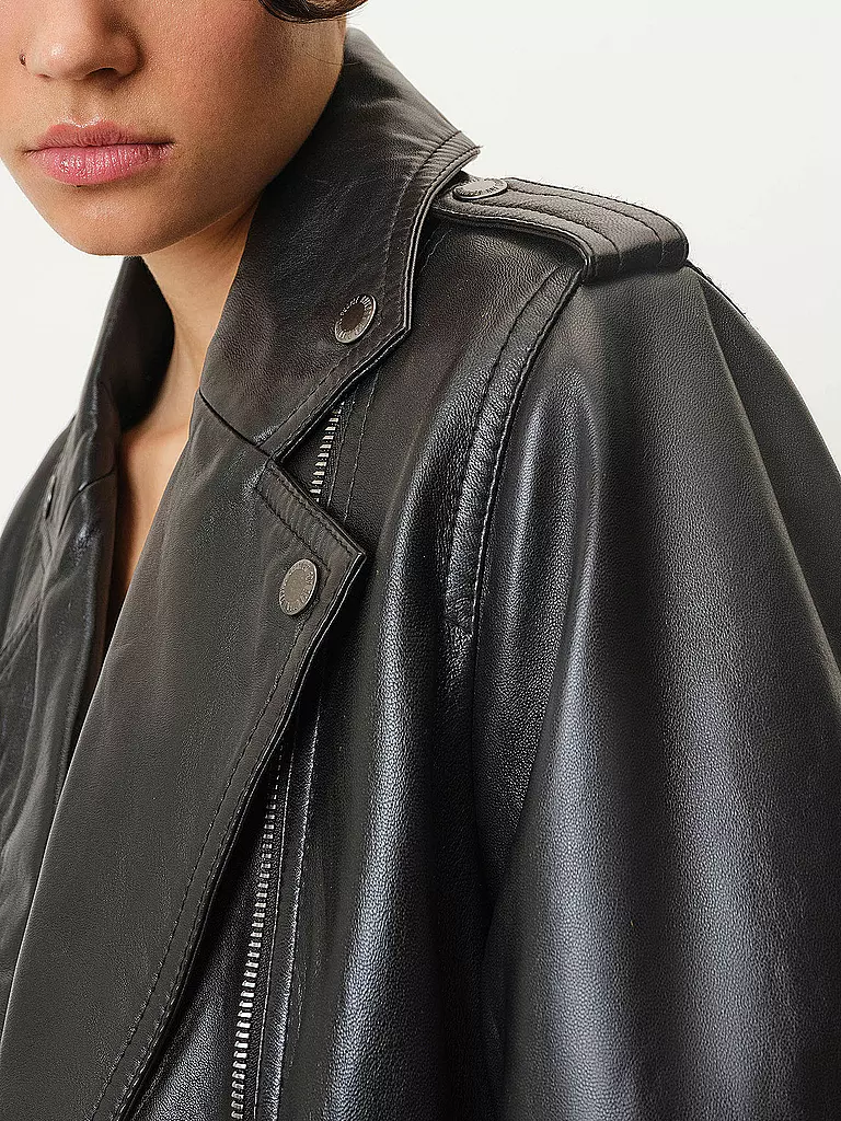 DRYKORN | Lederjacke VROCK 10 | Negro