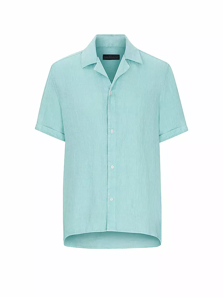 DRYKORN | Leinenhemd BIJAN | Turquesa