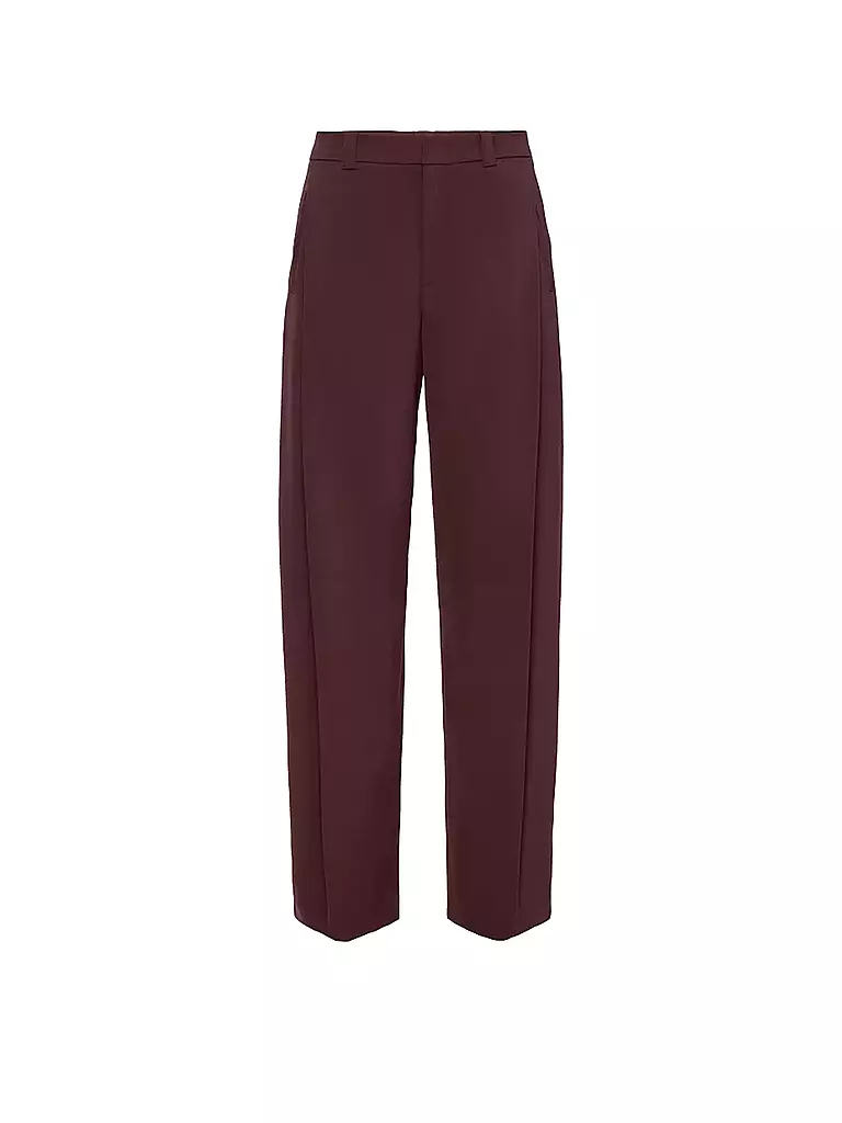 DRYKORN | Marlenehose UNPACK | Rojo oscuro