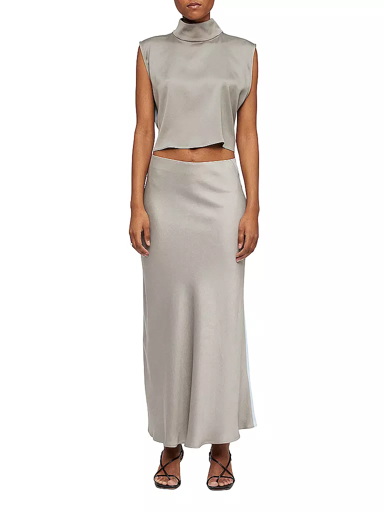 DRYKORN | Midi falda NEVIDA 1 | Marrón claro