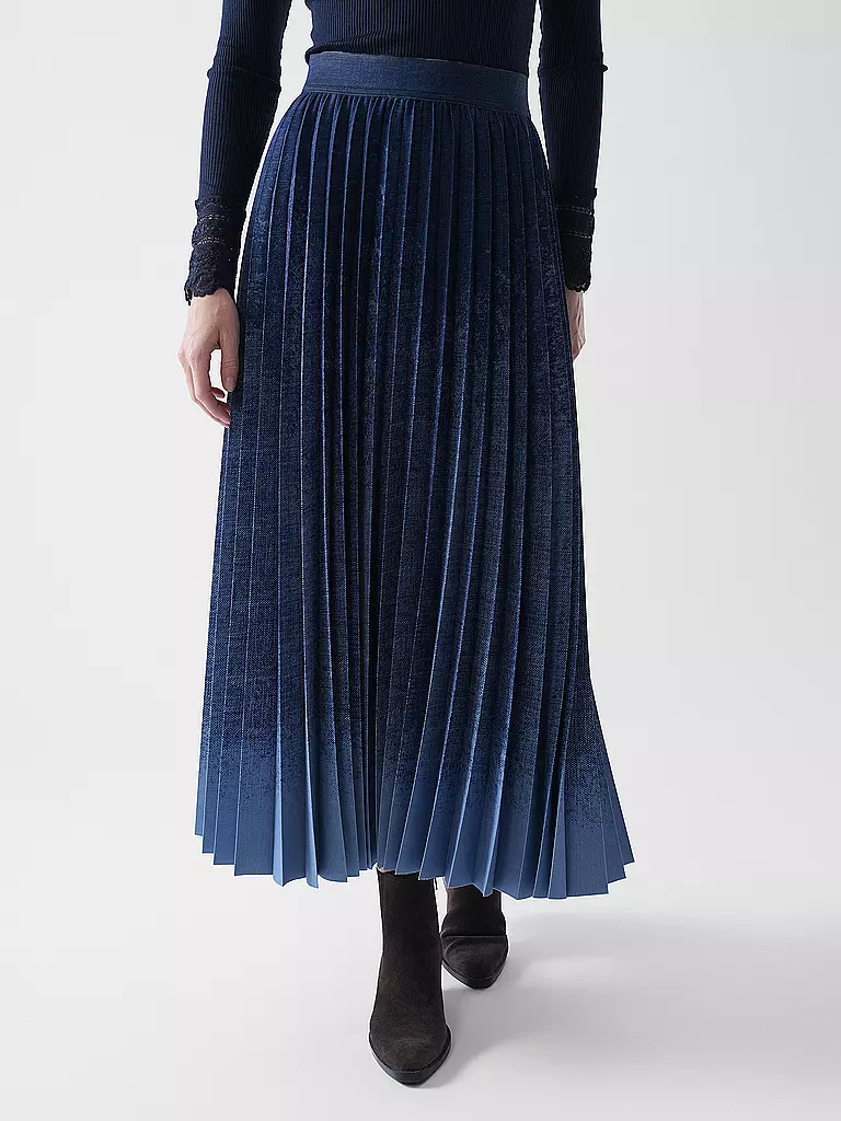 DRYKORN | Midi falda SUNNIVA | Azul