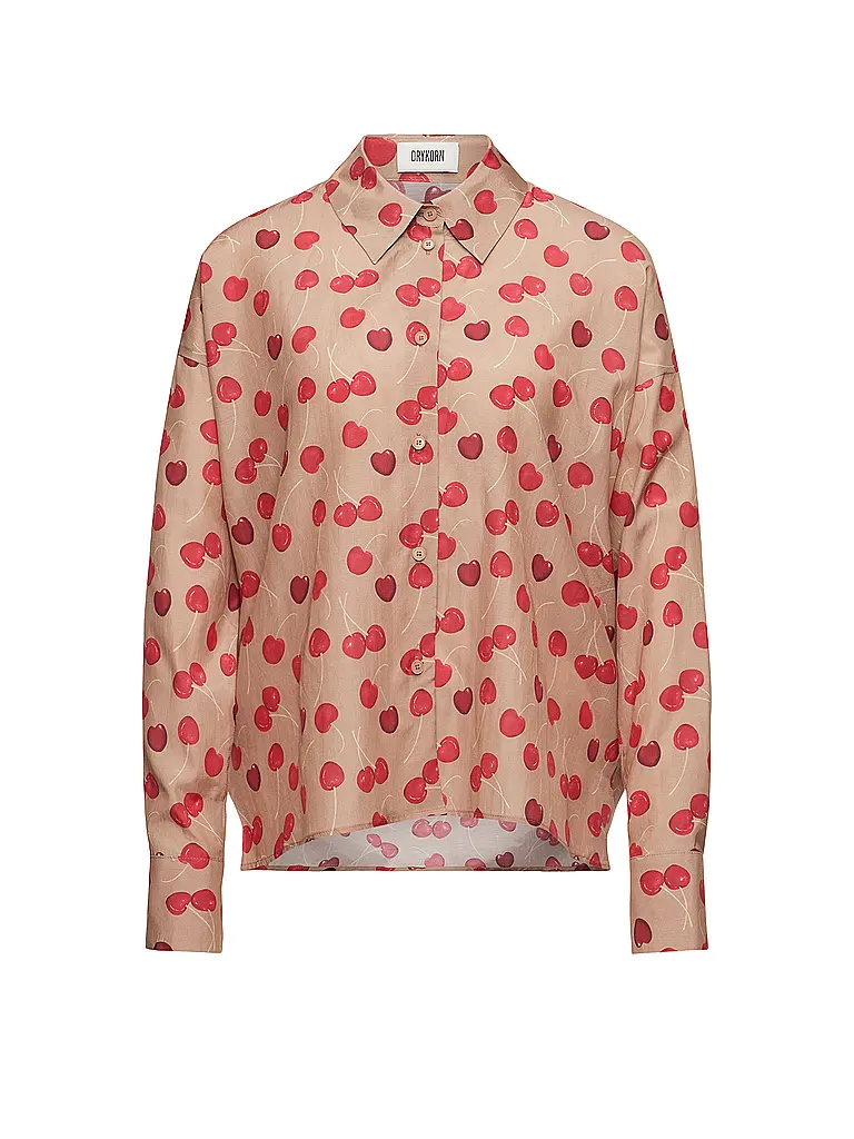 DRYKORN | Nombre del producto: Blusa CLOELIA | Camel