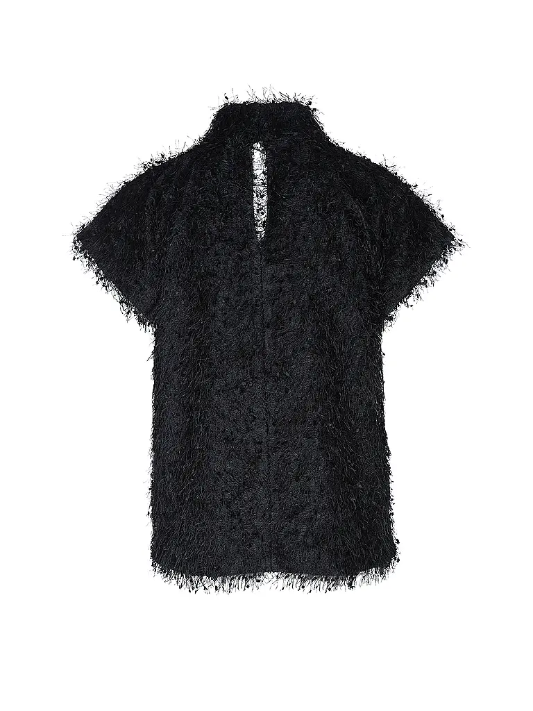 DRYKORN | Nombre del producto: Blusenshirt ALARIA_1
Marca: DRYKORN
Color: azul oscuro
Categorías: Moda, Mujer

Largo de manga: Manga corta
Material: Fibra sintética, Elástico
Forma del cuello: Cuello alto
Diseño: Liso
Corte (Prenda superior): Suelto
Estilo: Pur | 