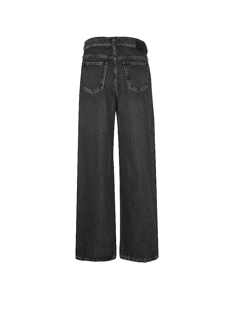 DRYKORN | Nombre del producto: Jeans Wide Leg FLUNG 10
Marca: DRYKORN
Color: negro
Categorías: Moda,Mujer

Material: Denim,Algodón,Lyocell
Estampado: Liso
Largo (Pantalones/Jeans): Largo normal
Estilo: Puro,Tendencia
Altura de la cintura: Tiro medio
Detalles: Bol | Negro