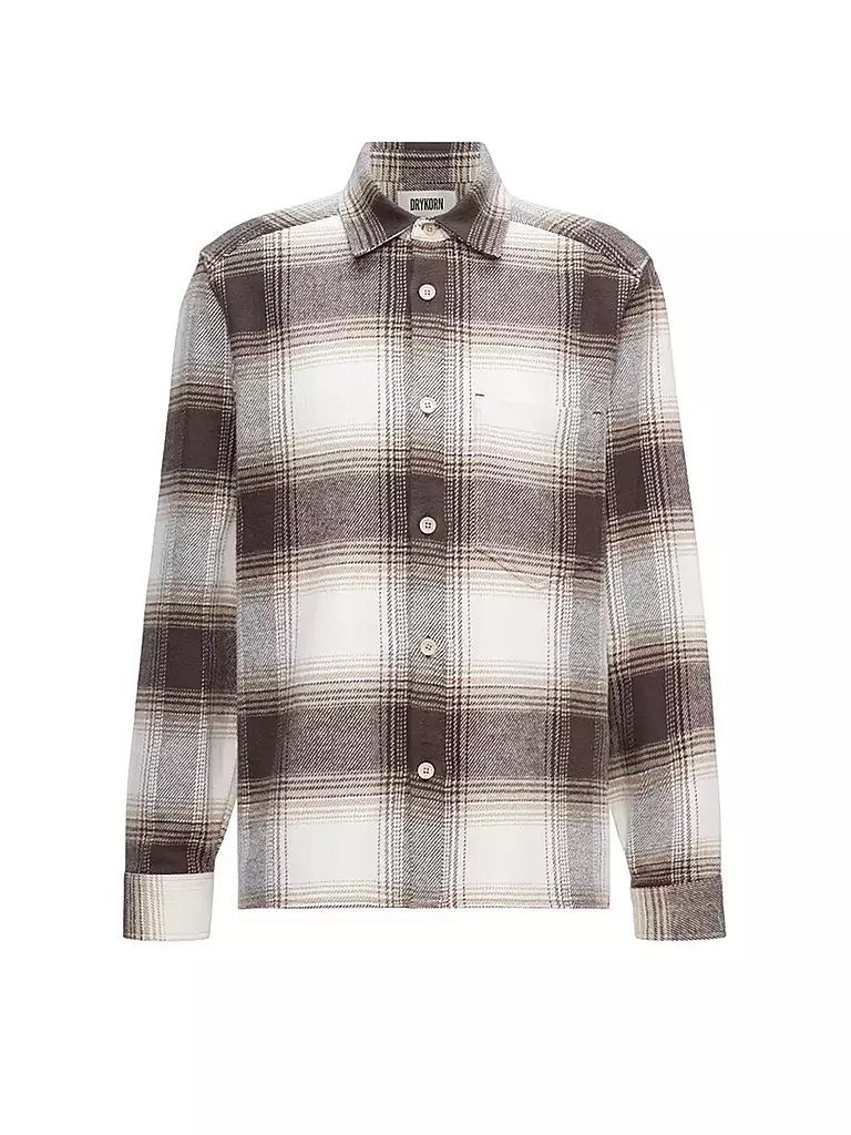 DRYKORN | Overshirt DIEGGO 1 | Marrón