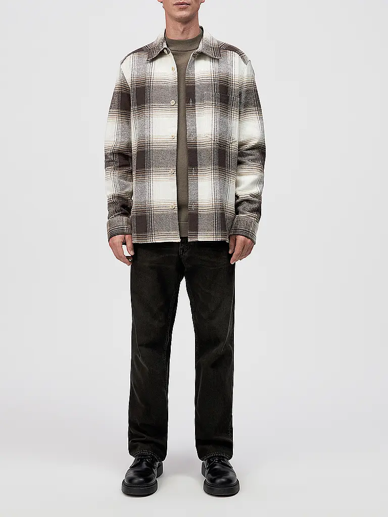 DRYKORN | Overshirt DIEGGO 1 | Marrón