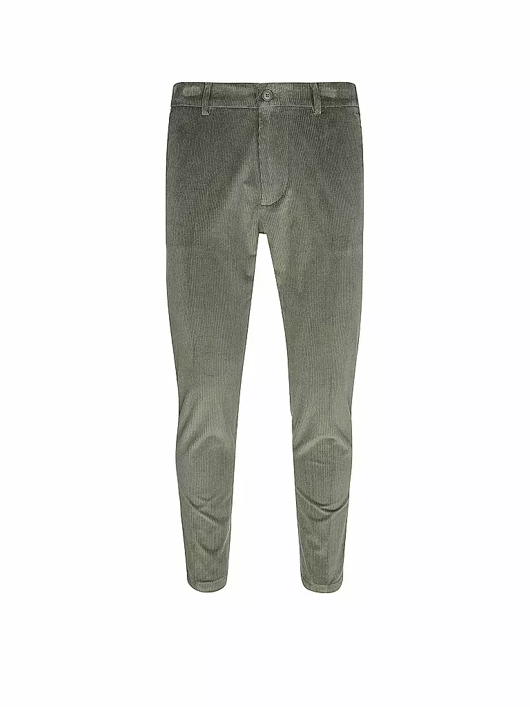 DRYKORN | Pantalón de pana AJEND 10 | Verde oscuro