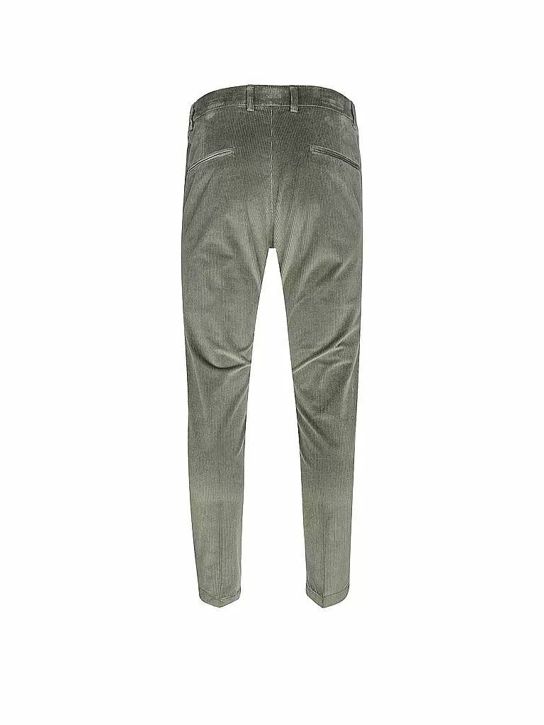 DRYKORN | Pantalón de pana AJEND 10 | Verde oscuro