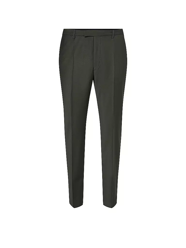 DRYKORN | Pantalón de traje DRYNAMIC PIET | Verde oscuro