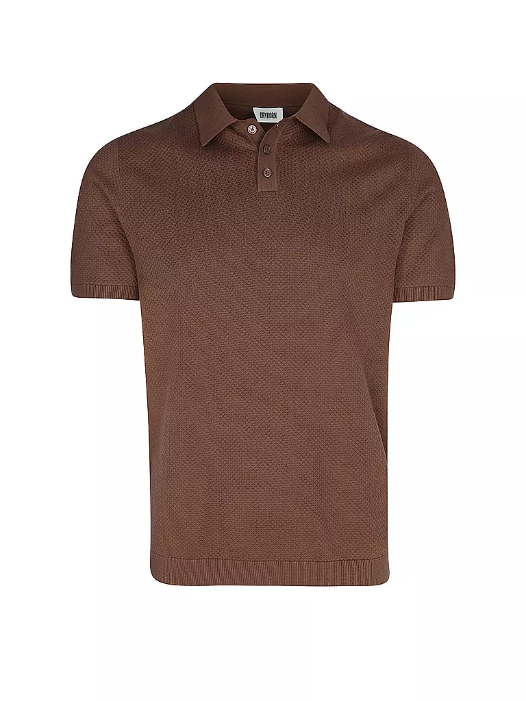 DRYKORN | Poloshirt TRITON 1 | Marrón