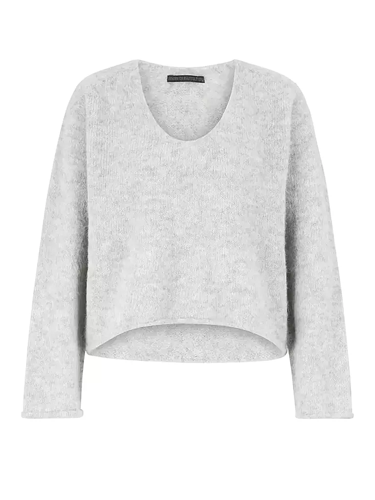 DRYKORN | Pullover Boxy Fit SOMAIJA | Gris claro