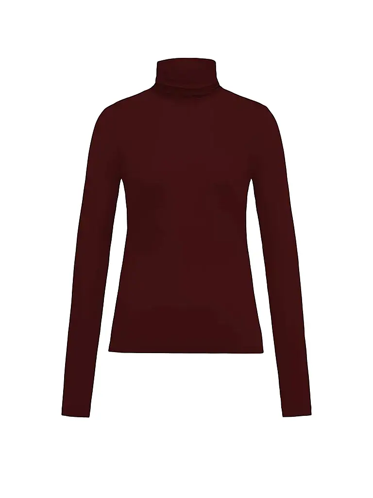 DRYKORN | Rollkragenpullover ZERAFNE | Rojo oscuro