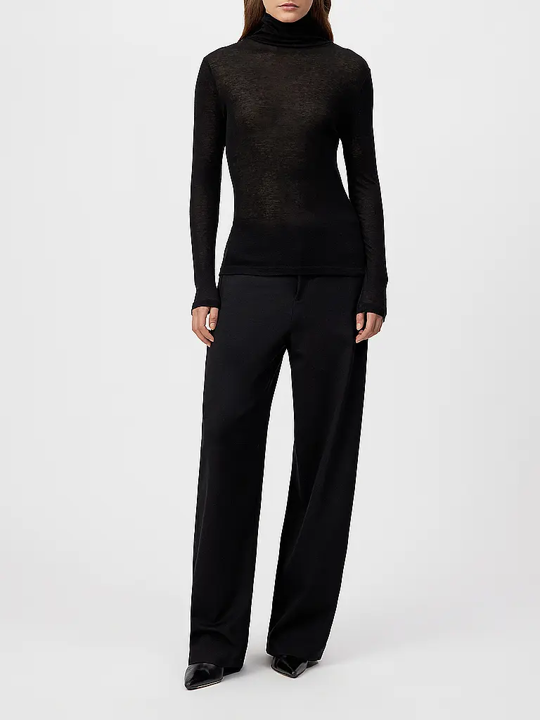 DRYKORN | Rollkragenpullover ZERAFNE | Negro