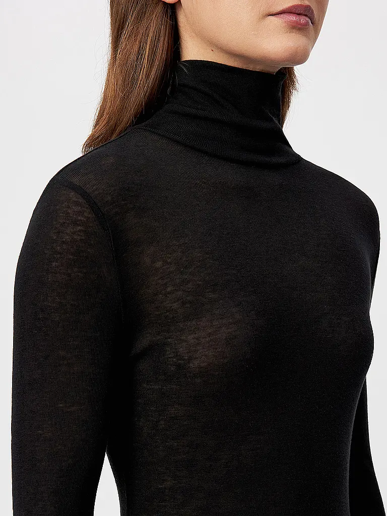 DRYKORN | Rollkragenpullover ZERAFNE | Negro