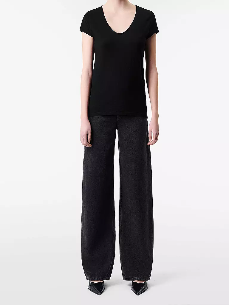 DRYKORN | T-Shirt "Avivi" | Negro