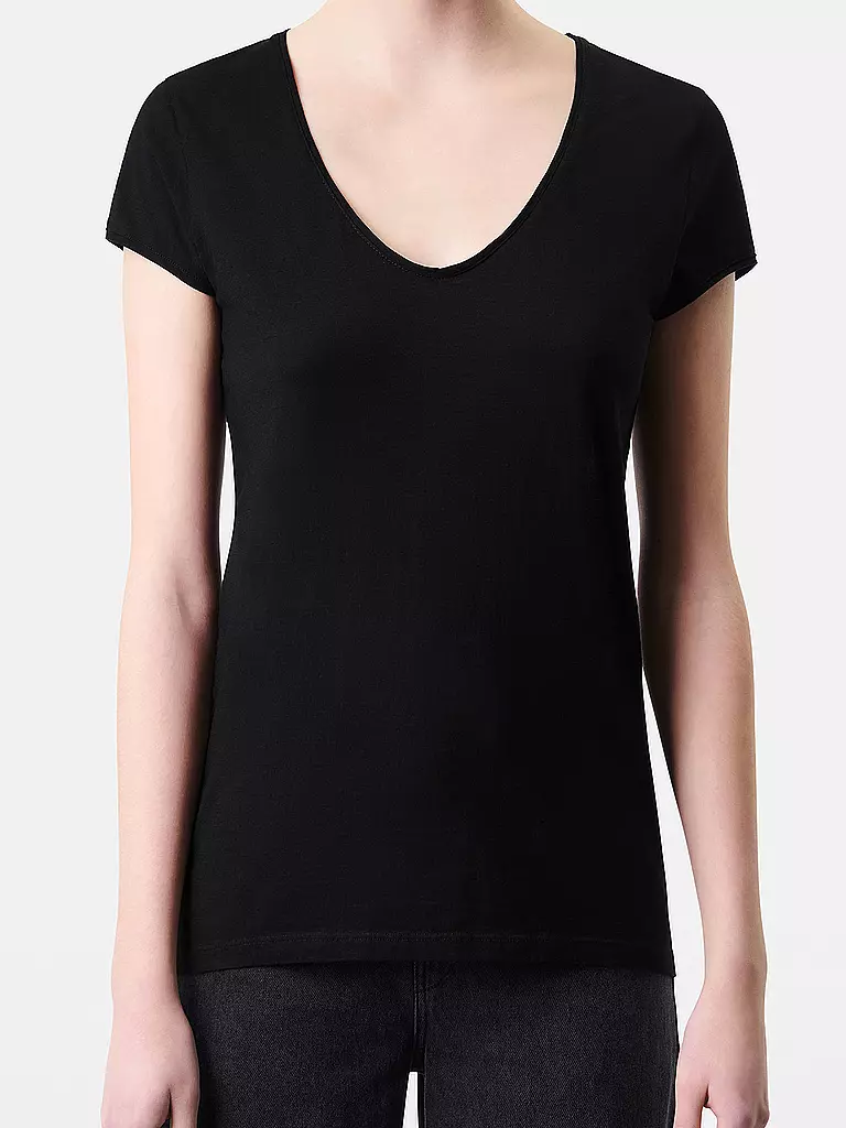 DRYKORN | T-Shirt "Avivi" | Negro