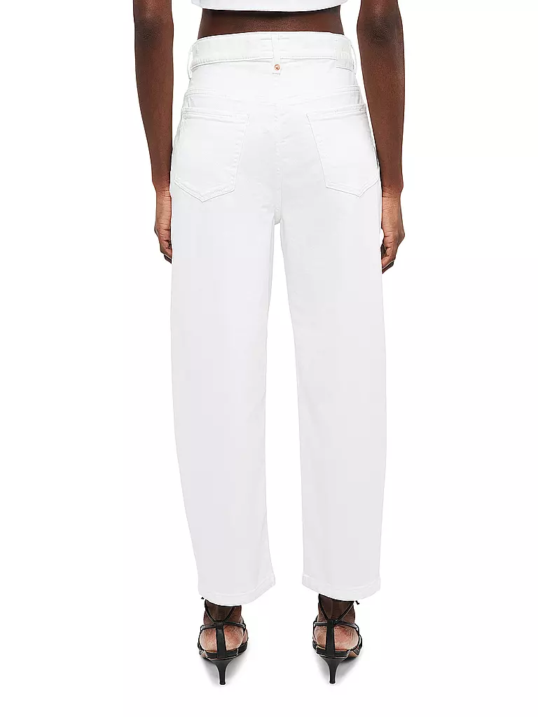 DRYKORN | Vaqueros rectos 7/8 FLOWN 10 | Blanco