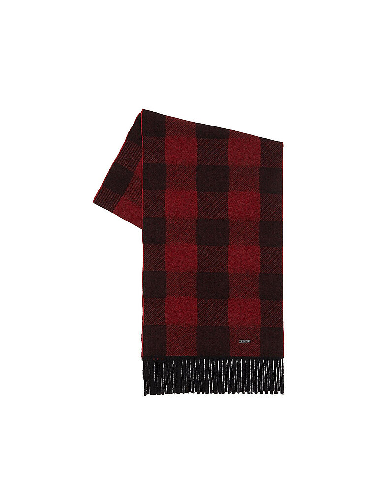 Dsquared2 Bufanda rojo oscuro