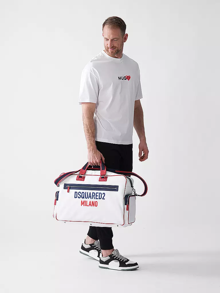 DSQUARED2 | Bolso - Weekender CORDURA SPALMATO | Blanco