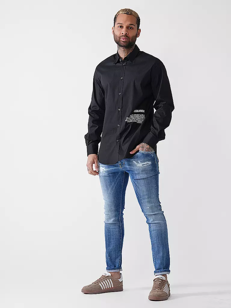 DSQUARED2 | Camisa de corte regular | Negro