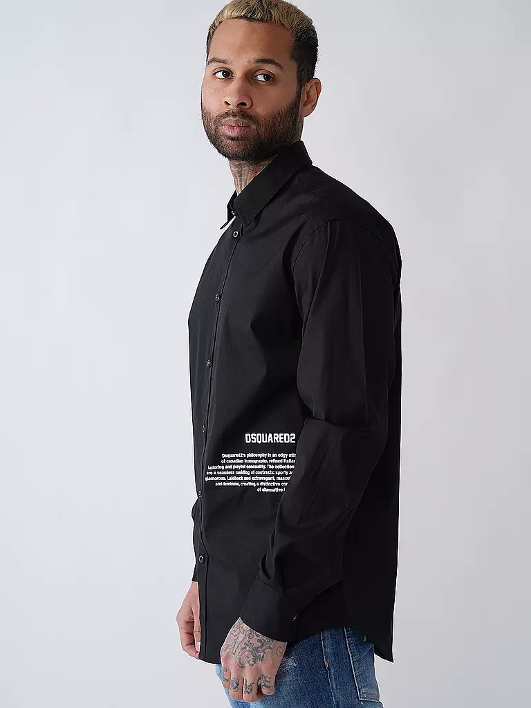 DSQUARED2 | Camisa de corte regular | Negro