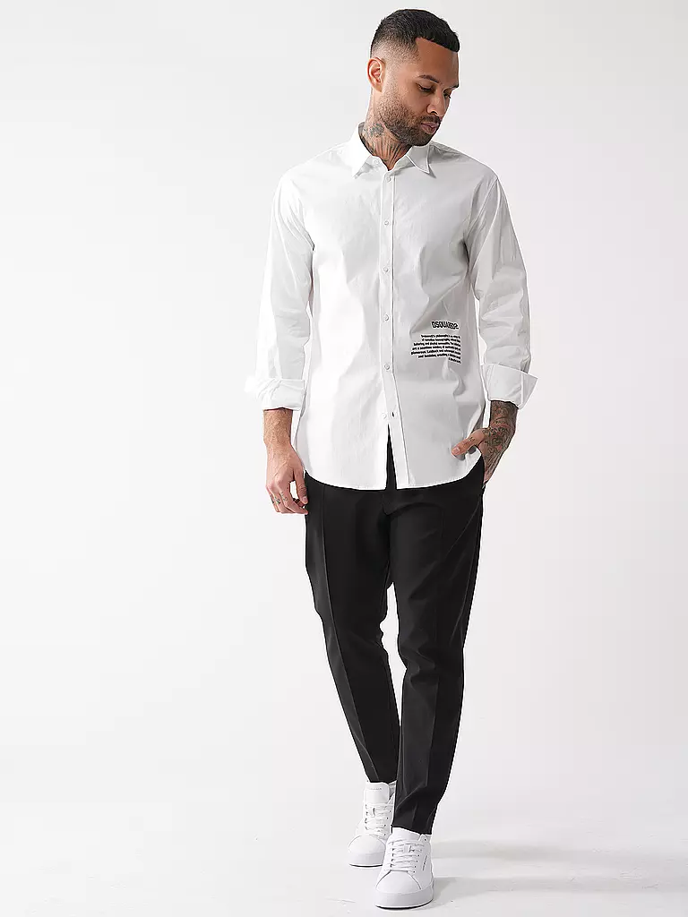 DSQUARED2 | Camisa Regular Fit | Blanco