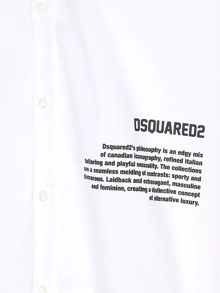DSQUARED2 | Camisa Regular Fit | Blanco