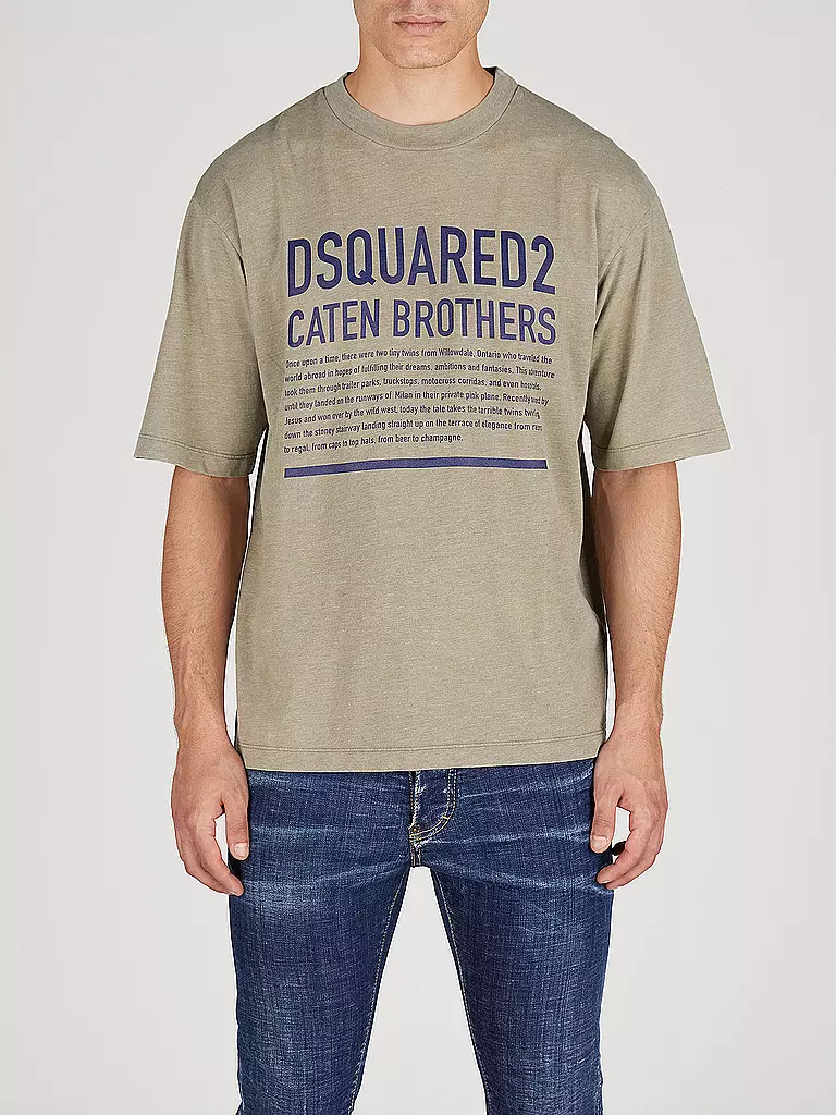 DSQUARED2 | Camiseta de corte holgado | Gris