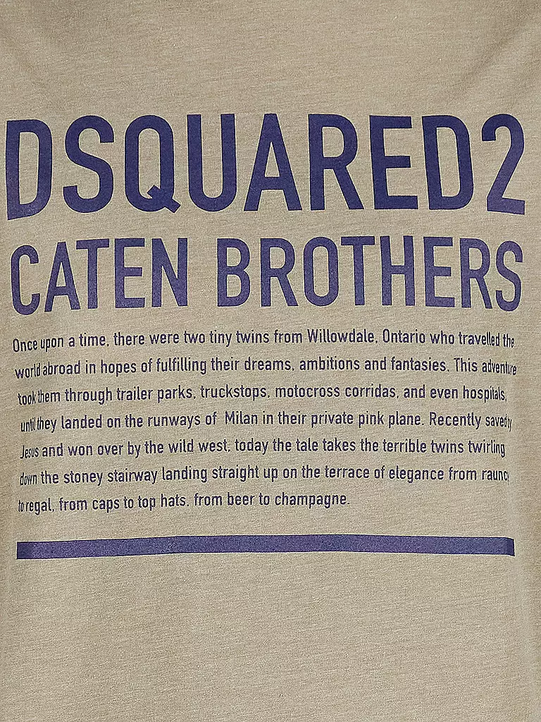 DSQUARED2 | Camiseta de corte holgado | Gris