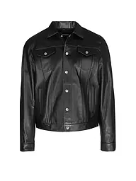 DSQUARED2 | Chaqueta de cuero DAN JEAN | Negro
