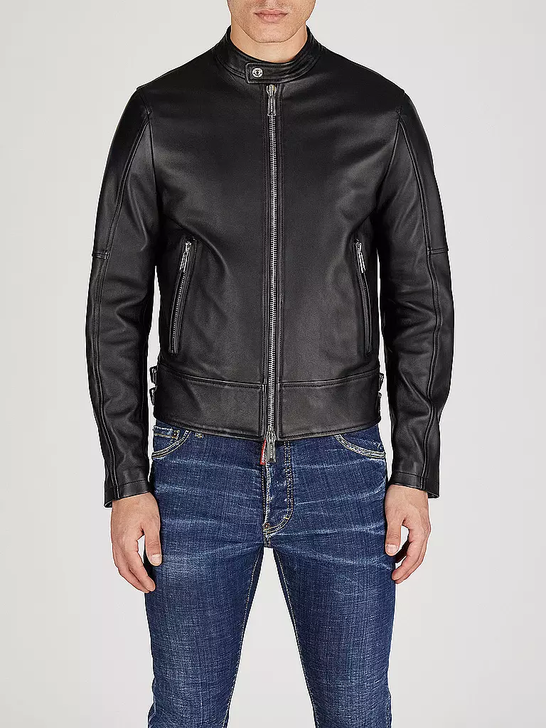 DSQUARED2 | Chaqueta de cuero | Negro