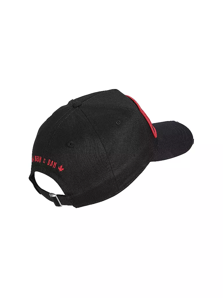 DSQUARED2 | Kappe - Baseball Cap Gabardine | Negro