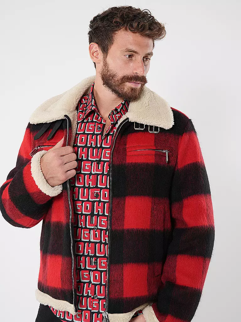 DSQUARED2 | Kurzjacke NIGHTMARE AVIATOR | Rojo