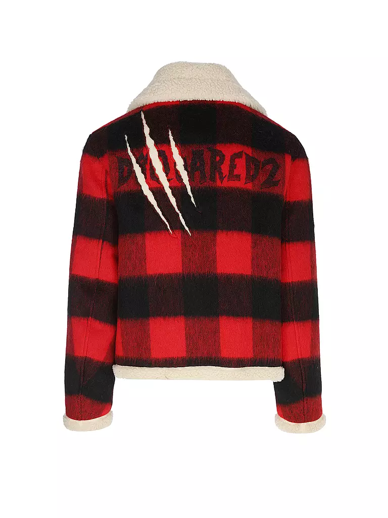 DSQUARED2 | Kurzjacke NIGHTMARE AVIATOR | Rojo