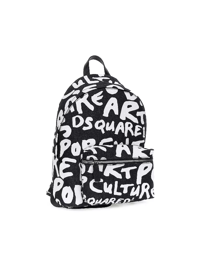 DSQUARED2 | Mochila D2 POP 80s | Negro