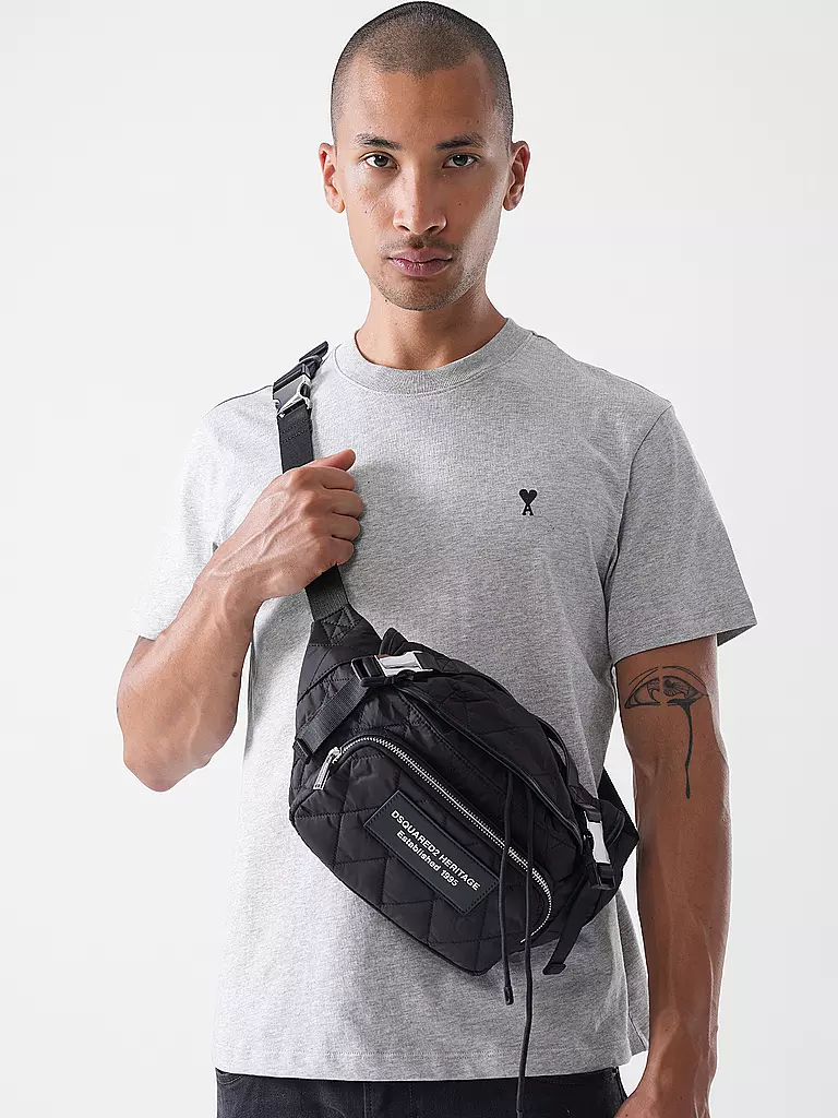 DSQUARED2 | Riñonera HERITAGE | Negro