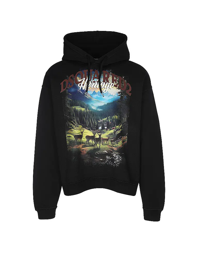 DSQUARED2 | Sudadera con capucha - Hoodie | Negro