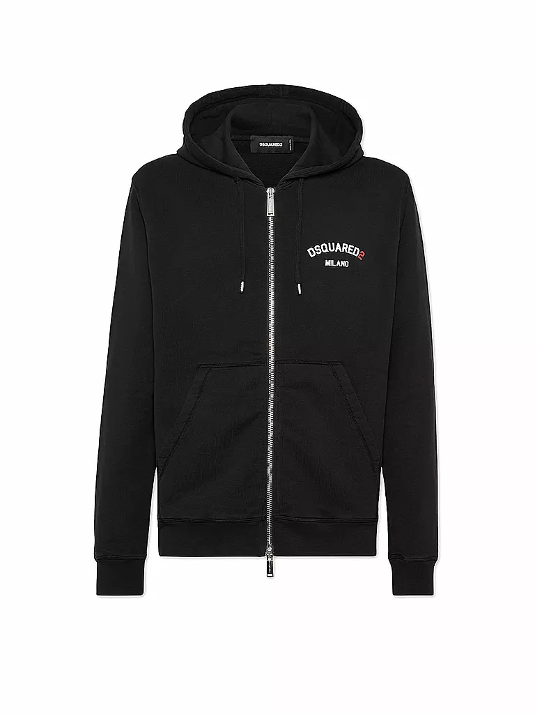 DSQUARED2 | Sudadera con cremallera | Negro
