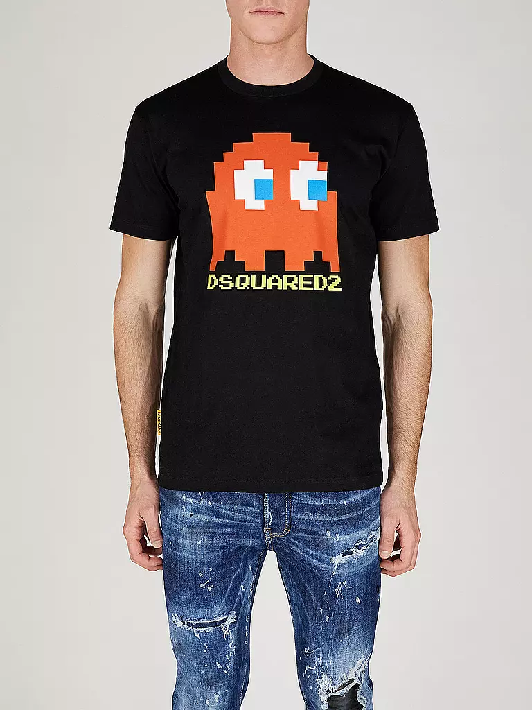 DSQUARED2 | T-Shirt PAC-MAN | Negro
